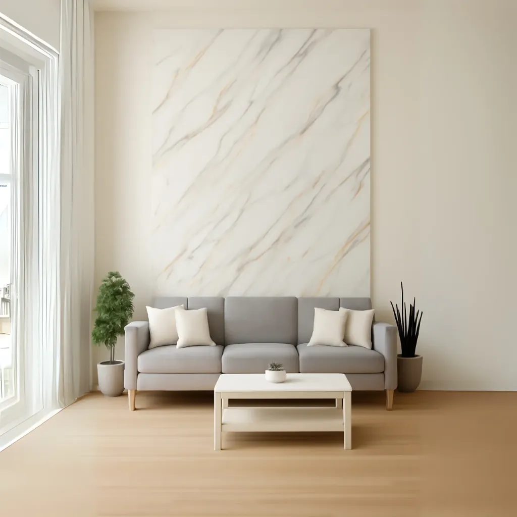 [PVC-MARMOL-004] PLANCHA MARMOL PVC BLANCO VETAS GRIS